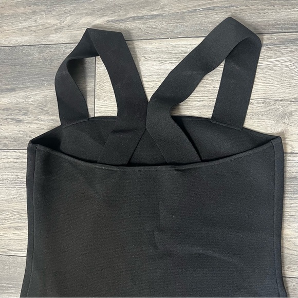 Express Body Contour Black Dress Large - Picture 14 of 14